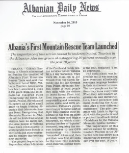 2015 11 16 Albanian Daily News